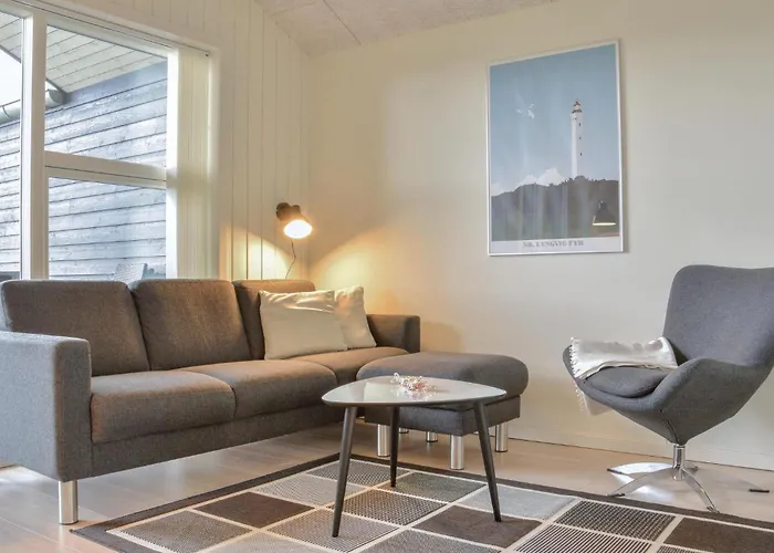 別荘 Two-bedroom Ringkobing 09 Søndervig